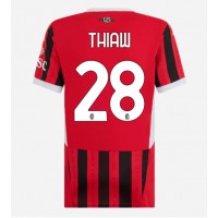 AC Milan Malick Thiaw #28 Hjemmedrakt Dame 2024-25 Kortermet